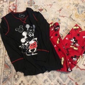 Woman’s Mickey Mouse pajamas